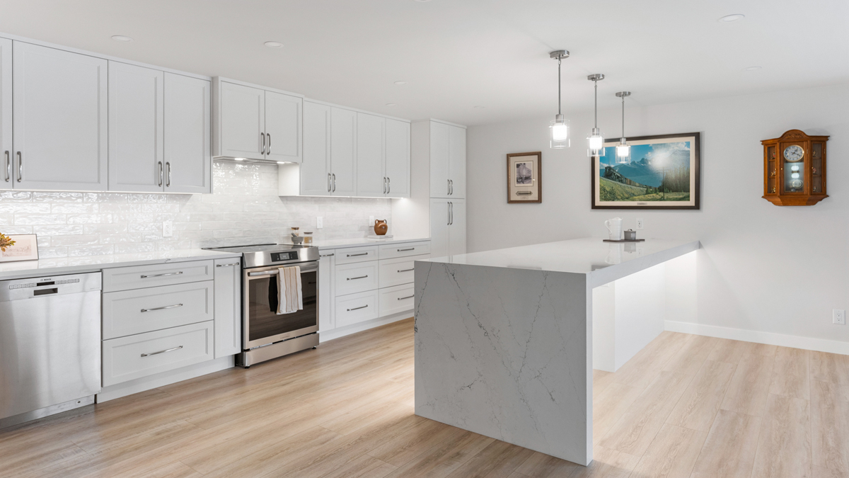 Modern White Kitchen